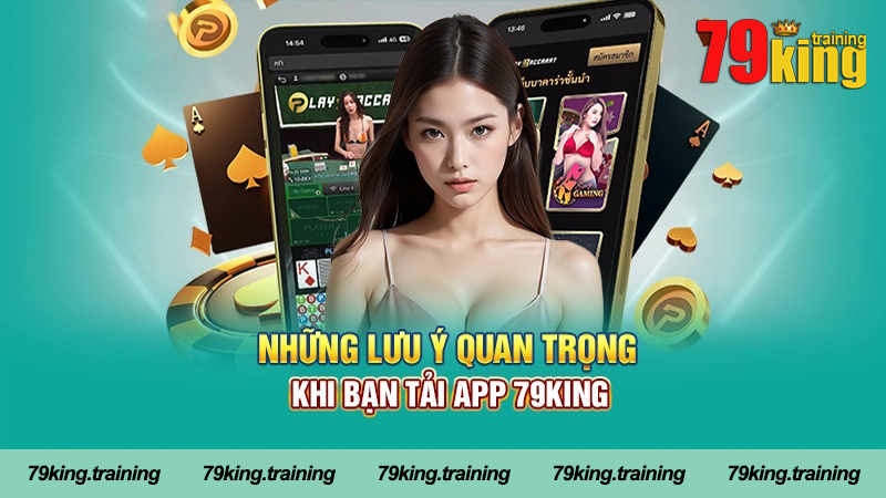 Lưu ý quan trọng khi tải App 79King người chơi cần nắm