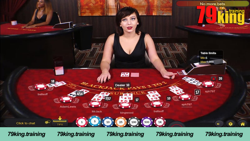 Cách tham gia chơi Blackjack online tại 79King