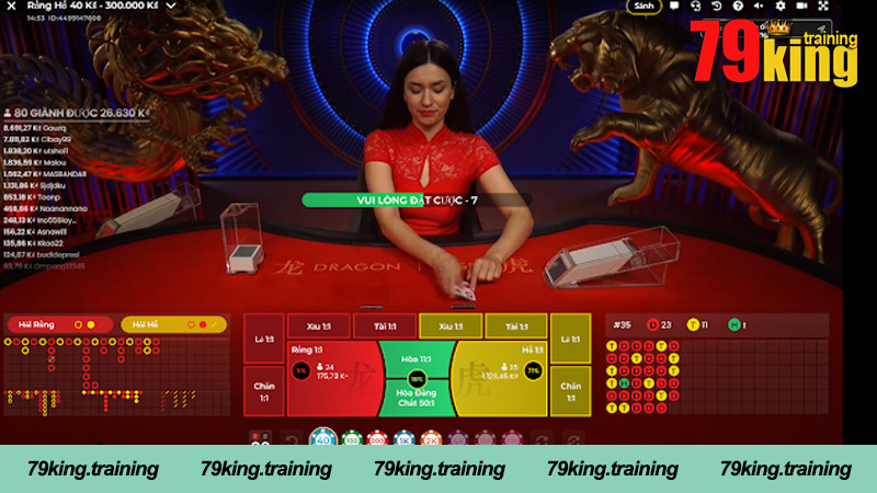 Cách tính điểm trong trò chơi Rồng hổ online