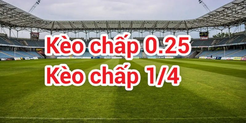 Định nghĩa kèo chấp 1/4